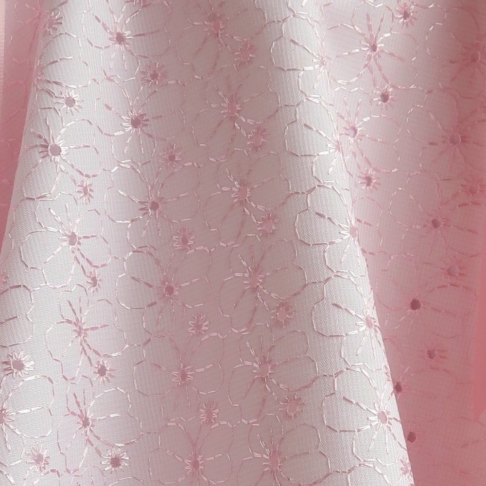 Bonnie Jean girls dress 24 months rose fabric with floral embroidery pink roses - Picture 8 of 8